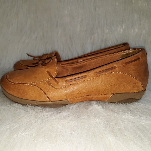 Rockport Honey Brown Dynamic Suspension Leather Shoes SZ 5M - Picture 6 of 6